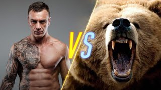 Man VS Grizzly Bear [upl. by Leksehc]