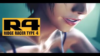 R4 Ridge Racer Type 4 Intro Remastered via AI Machine Learning at 4K 60 FPS Urban Fragments FTW [upl. by Mloclam951]