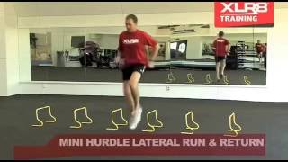 Mini Hurdle Training Drills [upl. by Namlas]