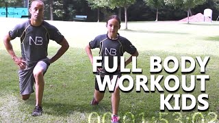 Ultimate 20 Minute Full Body Workout for Kids [upl. by Leksehcey]