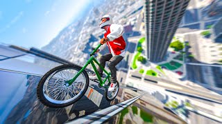 I Tested CRAZY BMX STUNTS In GTA 5 [upl. by Shute]