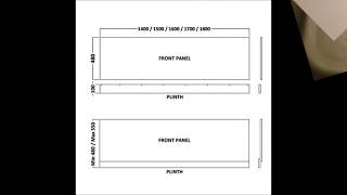 Waterproof and solid Bath Panels [upl. by Hael921]