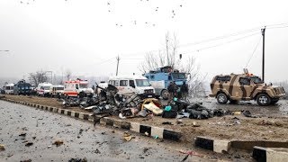 Horrendous Pulwama Attack On Innocent Indian Soldiers [upl. by Lias]