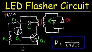 LED Flasher Circuit [upl. by Anida976]