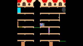 Arcade Game Mappy 1983 Namco [upl. by Aneryc903]