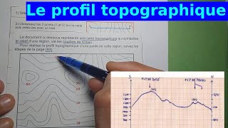 Le profil topographique [upl. by Ataynek]