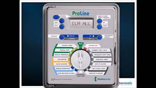 Weathermatic ProLine Programming [upl. by Epuladaug748]