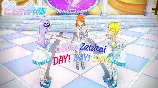 Aikatsu MMD Luminas Genki Zenkai DAY DAY DAY [upl. by Zeuqcaj82]