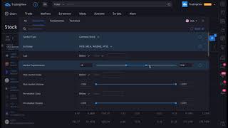 The Old Stock Screener on TradingView Tutorial [upl. by Shull207]