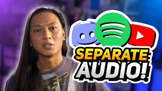 Separate Game Audio Discord Music in OBS A Voicemeeter Tutorial For Beginners [upl. by Arva]