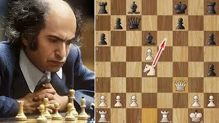 Mikhail Tal beats Kasparov in 17 Moves  1 Month before his Death [upl. by Eiramik]