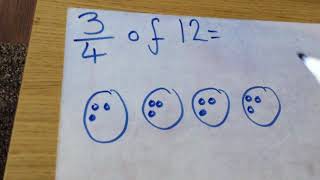 Year 2 Maths Finding three quarters of an amount [upl. by Normie]