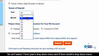 SBI RINB – How to Open an Online Recurring Deposit eRD Account [upl. by Enavi236]