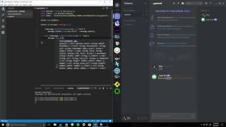 Discord Bot Tutorial  How to have a Discord Bot read messages and respond back [upl. by Valida]