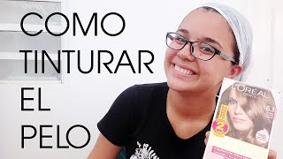 Como Tinturar El Pelo con Loreal Excellence Creme [upl. by Nnaes]