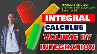 Volume by Integration Integral Calculus [upl. by Atinihs]