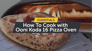 How To Cook With Ooni Koda 16 Pizza Oven  Essentials [upl. by Emelina]