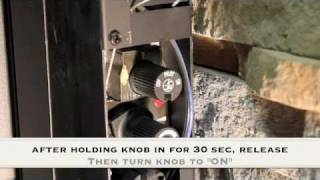 How To Light Pilot Light On Gas or Propane Fireplacem4v [upl. by Ecinereb795]