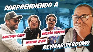 LA SORPRESA DE VIVES CEPEDA Y CRUZ CANTANDO EN UN BUS CON REYMAR PERDOMO [upl. by Hutchinson]