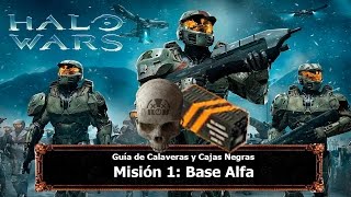 Halo Wars Definitive Edition  Calaveras y Cajas Negras  Misión 1 Base Alfa [upl. by Jepson]