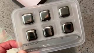 Stainless Steel Ice Cubes Product Review [upl. by Om]