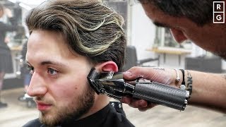 Mens Medium Length Haircut Tutorial  How To Style Medium Length Hair Men [upl. by Dupre475]