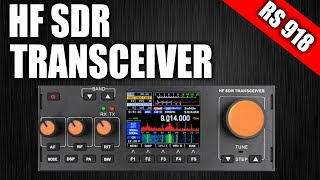 HF SDR Transceiver RS918 mcHF [upl. by Ettesyl]