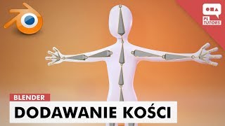 Dodawanie kości  Blender 28 [upl. by Wadesworth830]