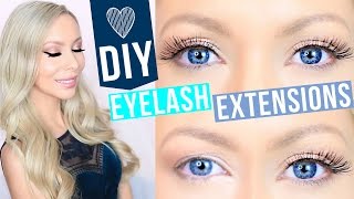 DIY Eyelash Extensions [upl. by Anderegg299]