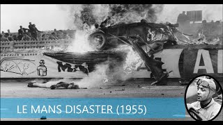 Le Mans Crazy Moments  1955 DISASTER Car Crash Breakdown [upl. by Louie]