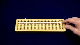 Abacus Tutorial 3 Complementary numbers  calculating up [upl. by Ax]