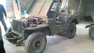 Restauration jeep willys 1945 [upl. by Leda717]