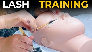 ONLINE EYELASH EXTENSION TRAINING  Beginners course [upl. by Eednac]