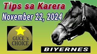 KARERA TIPS amp ANALYSIS by guceschoice NOVEMBER 22 2024  METRO TURF RACES starts 3 PM [upl. by Asemaj]