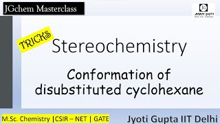 Conformation amp Stereochemistry of dimethyl cyclohexane 12 13 14 dimethyl cyclohexane  Tricks [upl. by Atnod827]