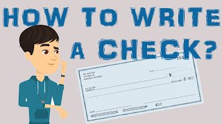 How to Write a Cheque [upl. by Annovoj]