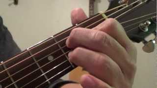 Aqualung Acoustic Part  Chords  Tutorial [upl. by Enelhtak422]