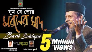 Bari Siddiqui  Ghum Je Re Tor  ঘুম যে রে তোর  বারী সিদ্দিকী  Tribute To Legend  Shabdo [upl. by Akina247]