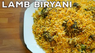 Homemade LAMB BIRYANI  Lamb Biryani Recipe  DIY  Pakistani Lamb Biryani Recipe [upl. by Nived339]