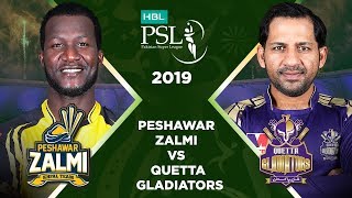 Match 34 Final Full Match Highlights Peshawar Zalmi Vs Quetta Gladiators  HBL PSL 4  HBL PSL 2019 [upl. by Ahsercal176]