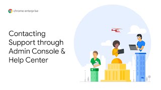 Chrome OS Demo How to contact support through the admin console and help center [upl. by Lenahc]