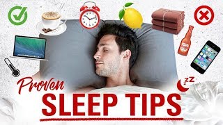 Proven Sleep Tips  How to Fall Asleep Faster  Doctor Mike [upl. by Viridi]