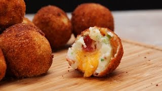 Loaded Cheese Stuffed Mashed Potato Balls [upl. by Keane]