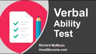 Verbal Ability Test  General Aptitude Part 1  4 [upl. by Fugazy772]