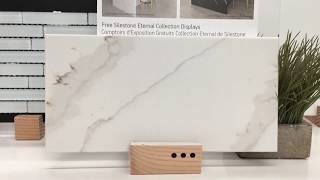 Eternal Calacatta Gold Silestone  Stone and Quartz [upl. by Pani260]