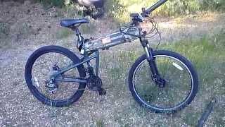 Montague Paratrooper Folding Military Bike Review [upl. by Nnayelhsa]