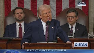 President Trump Addresses Joint Session of Congress [upl. by Alhan]