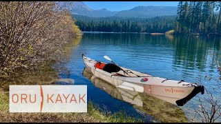 Oru Kayaks Beach LT Origami Kayak Review [upl. by Tacita]