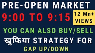 What is Pre Opening Session in Stock Market  How to trade in Pre Open Market [upl. by Sicard]