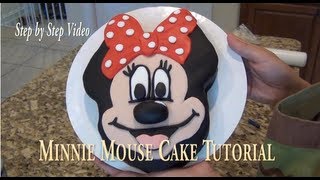 Cake DIY Minnie Mouse Cake Tutorial  Step by Step video by Cup n Cakes Gourmet [upl. by Jp]